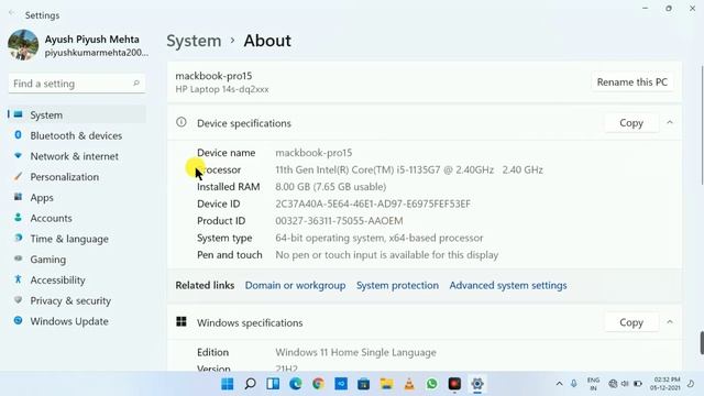 How to check system properties/device information of your personal computer смотреть онлайн