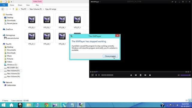 KMplayer has stopped working problem смотреть онлайн