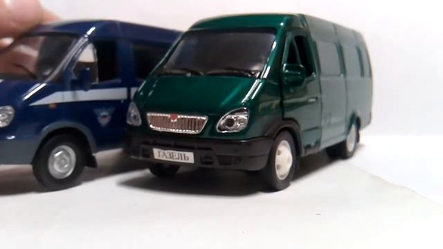 Масштабная модель ГАЗель (AUTOTIME)