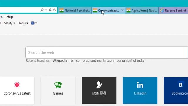 इंटरनेट एक्सप्लोरर 11 l INTERNET EXPLORER 11 l TABBED BROWSING l टैब्ड ब्राउज़िंग l Part-2 смотреть онлайн