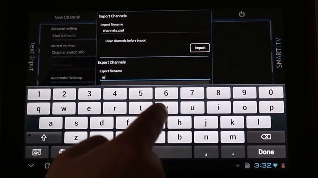 Android Smart TV Remote: Channel import/export смотреть онлайн