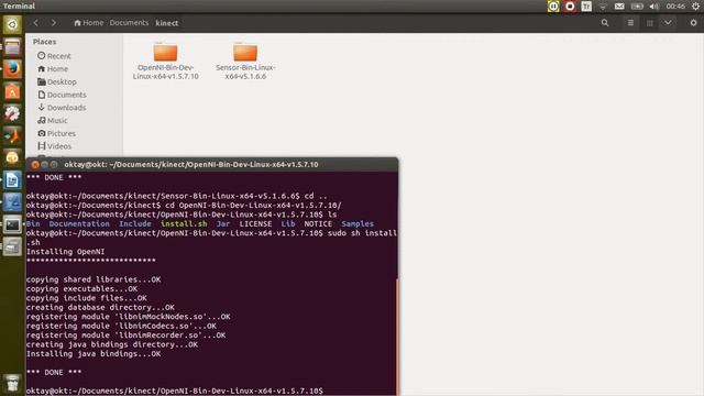 Linuxta Kinect 2 (OpenNI-Nite) смотреть онлайн