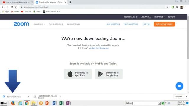 How to download Zoom Cloud Meeting for PC Windows 7/8/8.1/10 смотреть онлайн