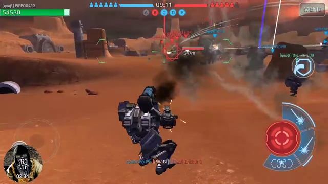 WAR ROBOT GAMEPLAY MOD. BEACON RUSH PLOTONE смотреть онлайн