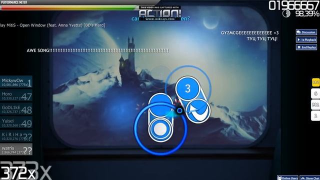 OSU! Open Window (feat. Anna Yvette) [BD's Hard] смотреть онлайн