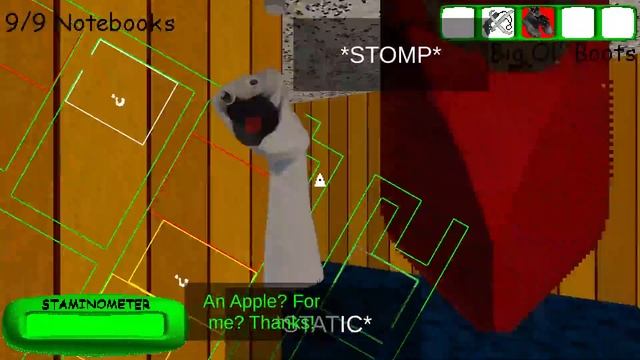Baldi's Basics Plus - Escaping from raged Mrs. Pomp смотреть онлайн
