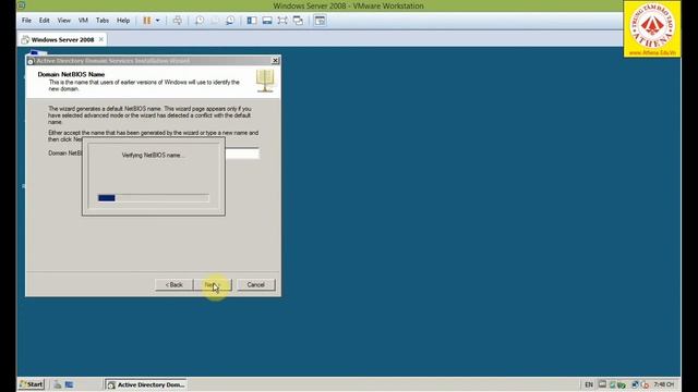 Athena -Nâng cấp windows server 2008 lên Domain Controller смотреть онлайн
