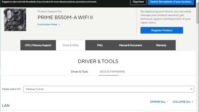How to Download driver Asus PRIME B550M-A WIFI Motherboard windows 11 or 10 смотреть онлайн
