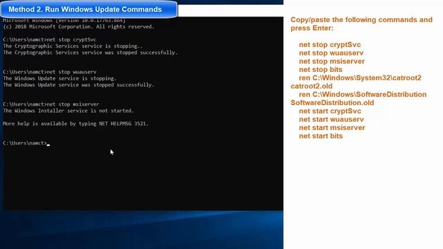 How To Fix Service Registration is Missing or Corrupt Windows Update Error on Windows 10 смотреть онлайн