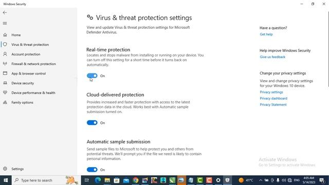 Best Way To Turn Off or Disable Windows Defender in Windows 10 (2023)| Windows 10 Protection Desabl смотреть онлайн
