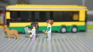 Lego City 60154 Bus Station Speed Build