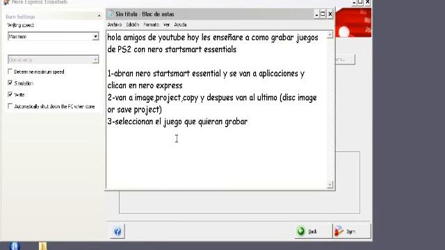 Como Grabar Juegos De PS2 Con Nero StartSmart Essentials смотреть онлайн