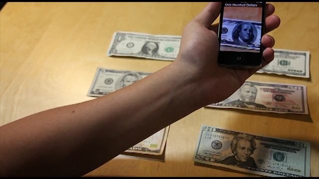 LookTel Money Reader iPhone app - real time object recognition смотреть онлайн