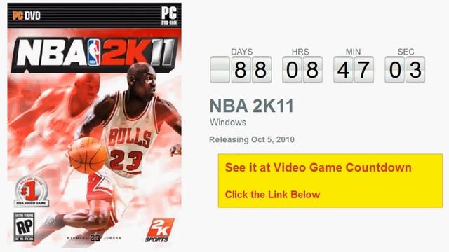 NBA 2K11 PC Countdown смотреть онлайн