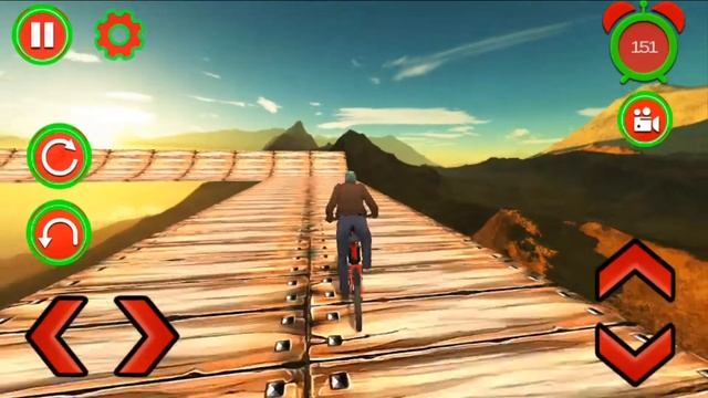 Stunt Bicycle Impossible Tracks Bike Games 2018/ Android gameplay/2018 Best Bicycle game смотреть онлайн