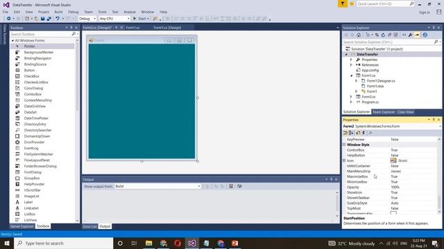 Learn C# - Passing Data from One Form to Another Form | Windows Forms C# Tutorial смотреть онлайн