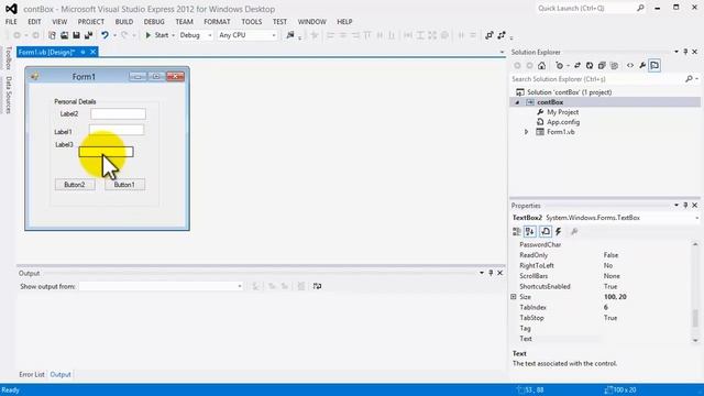 Visual Basic Tutorial - Creating a Group Box control смотреть онлайн