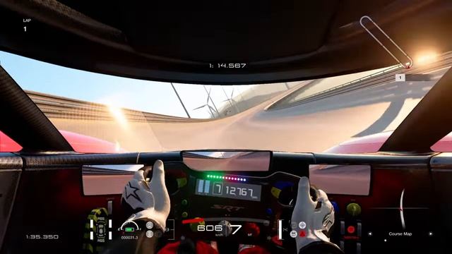 Dodge SRT Tomahawk X VGT Cockpit Interior View Mode in Gran Turismo 7 & Gran Turismo®SPORT смотреть онлайн