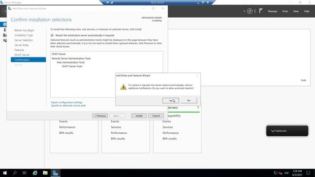 DHCP en Windows Server 2019 - Microsoft Azure en menos de 10 mins!! смотреть онлайн