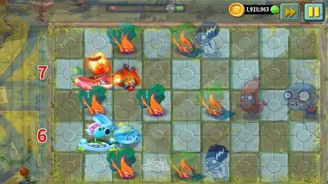 PvZ 2 9.1.1 New Plant Power Vine Team Blue Vs Orange Team Vs Team -That Team Plant Will Win?Gamepla смотреть онлайн