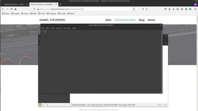 How to install DaVinci Resolve on Ubuntu, Mint and etc смотреть онлайн