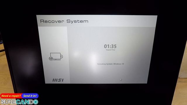 How to Restore Windows 10 Operating System on MSI Notebooks Factory Reset Format Wipe Fresh смотреть онлайн