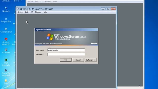 Cài đặt miền con setup Child Domian Windows Server 2003 смотреть онлайн