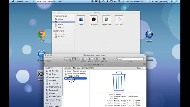 How to get your Mac to look like iOS 7 Pt. 1: Icons смотреть онлайн