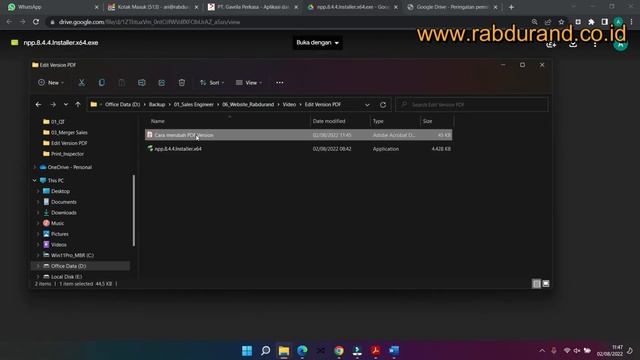 Change PDF Version With Notepad++ смотреть онлайн