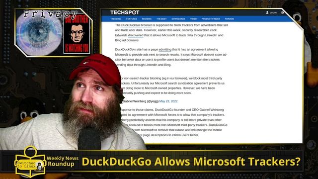 DuckDuckGo Allows Microsoft Trackers? смотреть онлайн