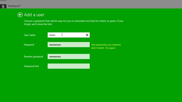 How To Add, Edit and Delete WIndows 8 User Accounts - Windows 8 Tutorial смотреть онлайн