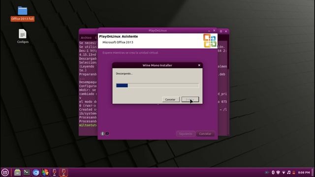 INSTALANDO MICROSOFT OFFICE 2013 DE 32 BITS PASO A PASO EN LINUX MINT 100% смотреть онлайн