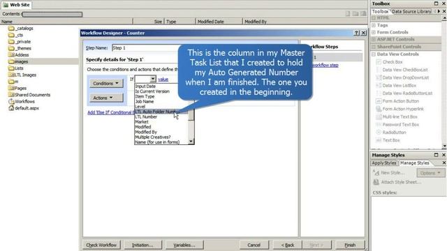 Step by Step Microsoft Office Sharepoint Services Workflow смотреть онлайн