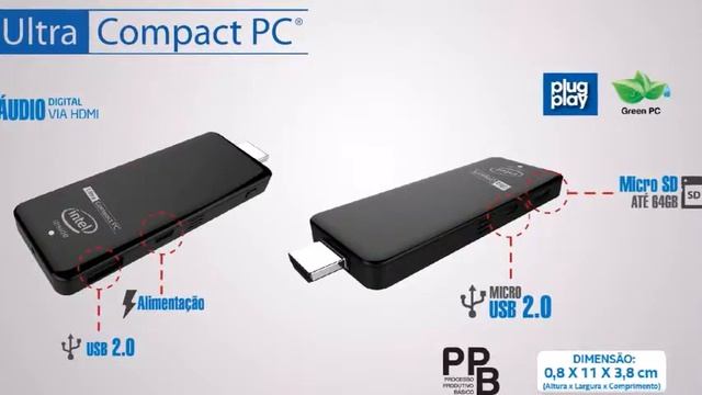 Compact PC Stick Intel - Peixoto Informática смотреть онлайн