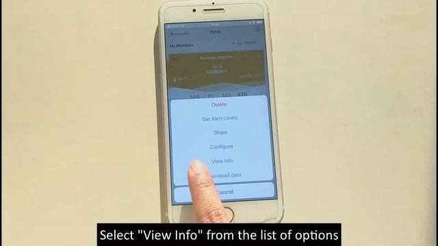 Accessing MAC ID for your monitor on iPhone смотреть онлайн