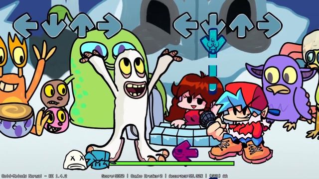 Friday Night Funkin Mod: My Funkin Monsters Full Week Showcase смотреть онлайн