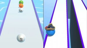 Ball Run Infinity ❤️ Ball Merge 2048 all levels gameplay walktrough android iOS