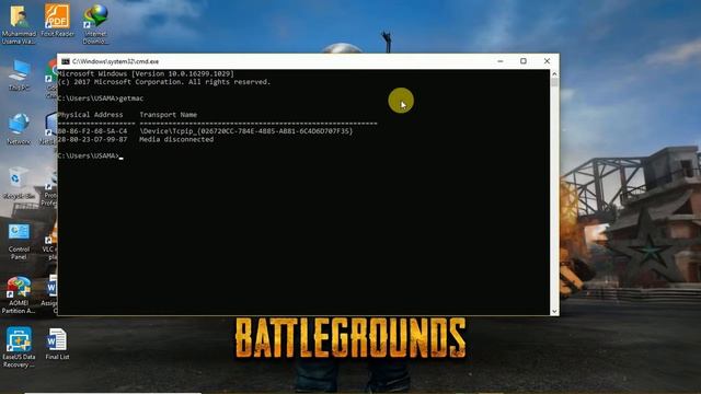 How to check mac via cmd in pc смотреть онлайн