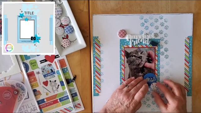 DOTTY ABOUT FLAIR (THE FLAIR HUT) DT PROJECT - 12X12 - PURRFECT FRIEND - PHOTOPLAY MEOW COLLECTION смотреть онлайн