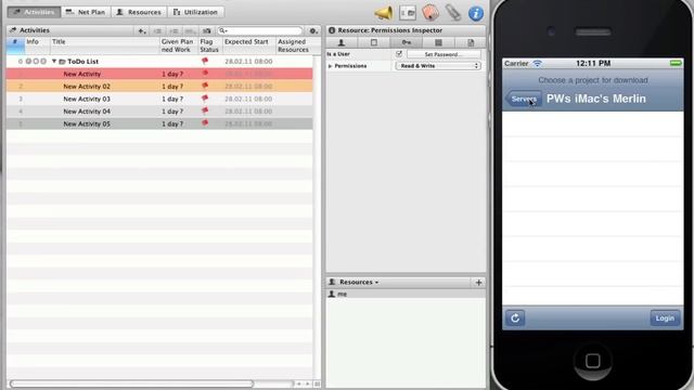Merlin iPhone app version 2 - secure project in Merlin and access over the iPhone app смотреть онлайн