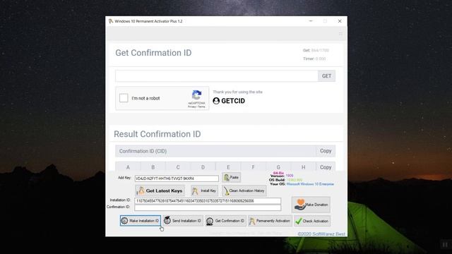 Cara menggunakan Windows 10 Permanent Activator Plus смотреть онлайн