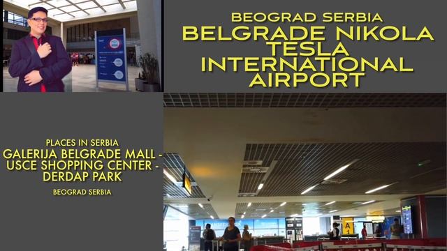 SERBIA BELGRADE NIKOLA TESLA AIRPORT