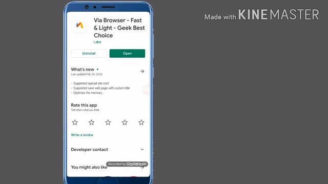 Fastest Browser For Android Under 1 MB смотреть онлайн