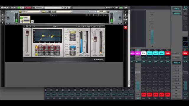 EFFECTS FX Waves MultiRack - MIDAS M32 MR18 + BEHRINGER X32 X-AIR XR18 XR16 XR12 X18