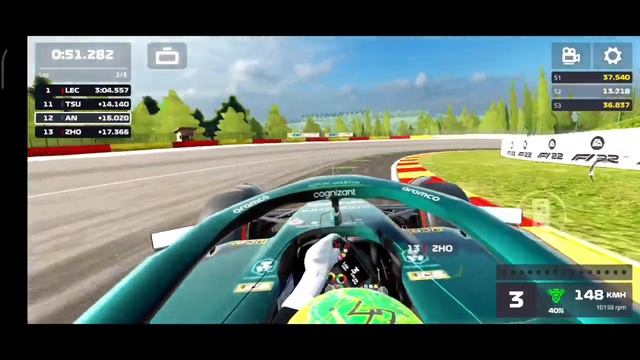 [F1 Mobile Racing] Aston Martin Aramco Cognizant F1 Team ~ Spa-Francorchamps Circuit смотреть онлайн
