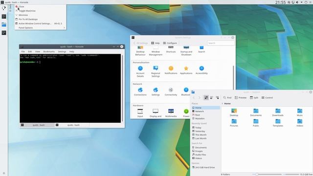 How to Style KDE Plasma 5 Like Ubuntu Unity desktop смотреть онлайн