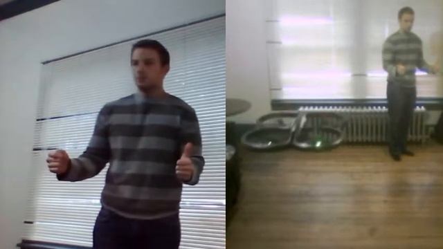 Controlling the ARDrone with the Microsoft Kinect 2.0 смотреть онлайн