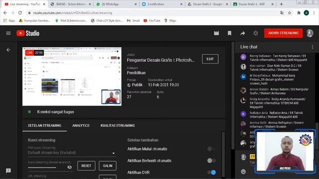 Pengantar Desain Grafis I: Photoshop, Program Studi Jurusan Desain Grafis Universitas STEKOM смотреть онлайн