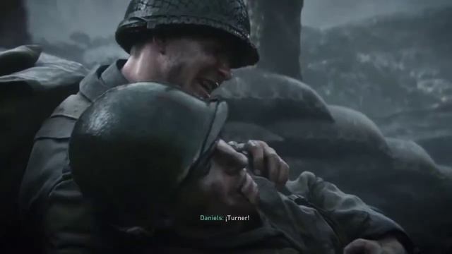 Lo mas triste call of duty (WW2)😭😭☹ La muerte de turner смотреть онлайн