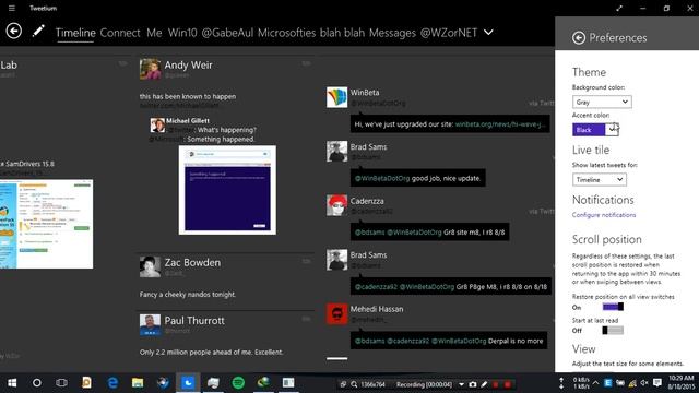 Windows 10 RTM apps glitch #2: Random serif font & Color смотреть онлайн